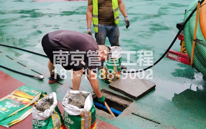 218陈店村管道清淤