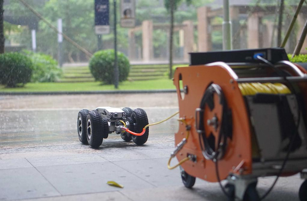 285陈店村管道检测机器人