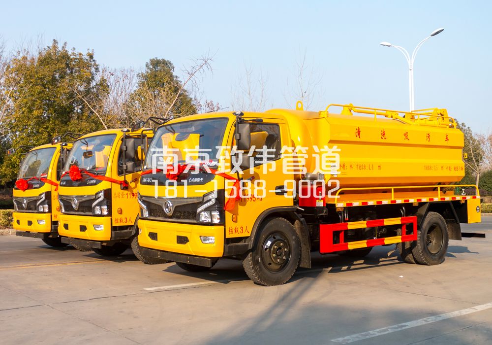 369陈店村多利卡吸污车